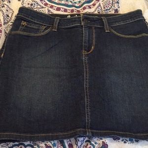 Denim skirt